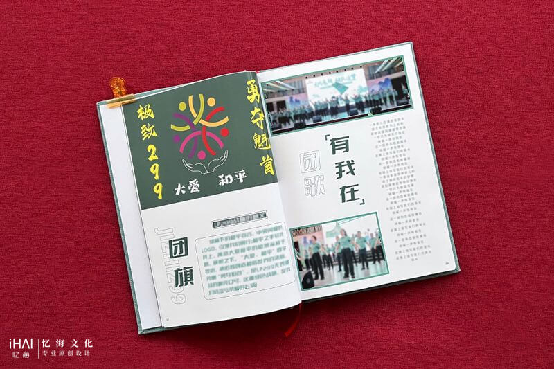 制作一本训练团建毕业纪念相册