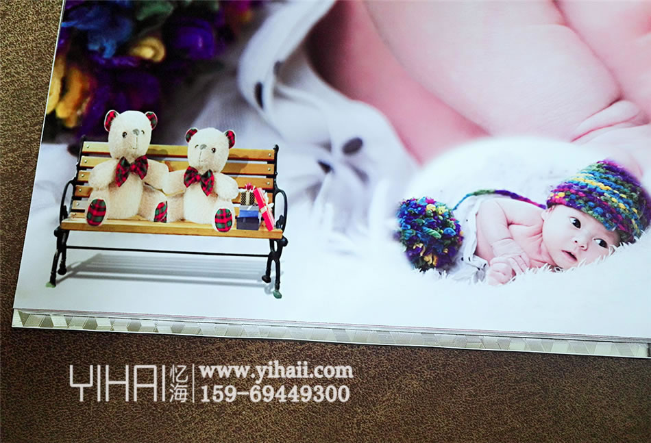 宝宝百天周岁成长相册设计制作-忆海文化