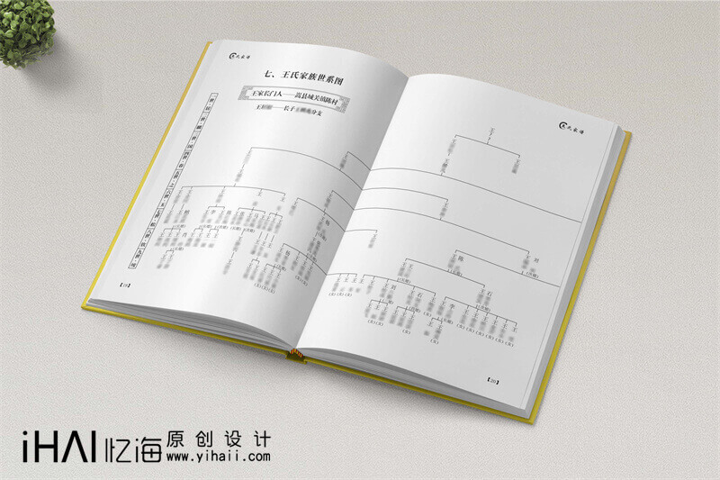 印刷王氏族谱