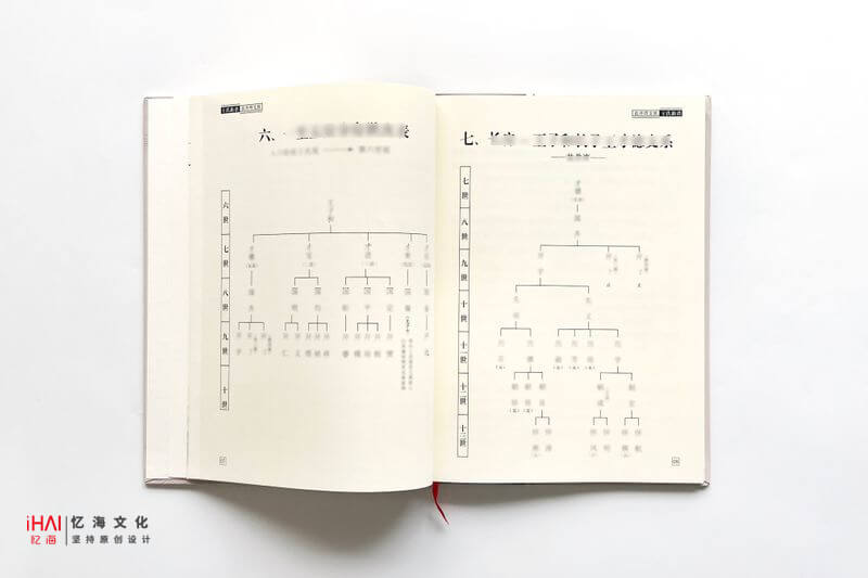 定制设计一本王氏家谱