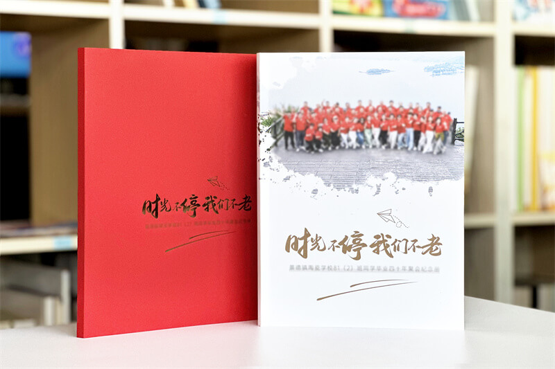 毕业40周年同学聚会纪念册制作-时光不停,我们不老