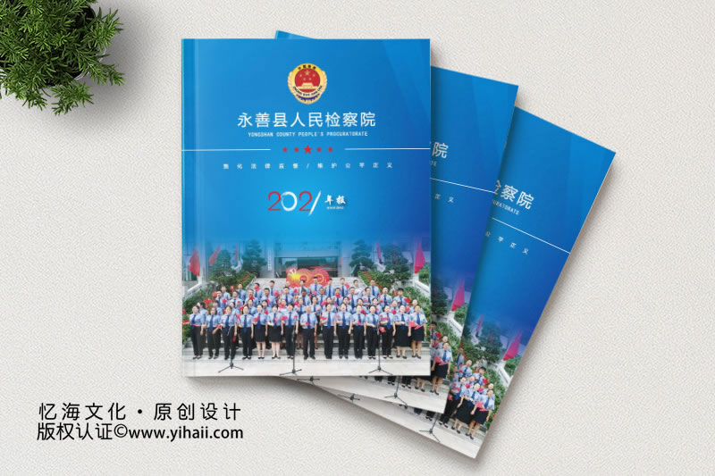 永善县人民检察院2021年刊画册设计定制