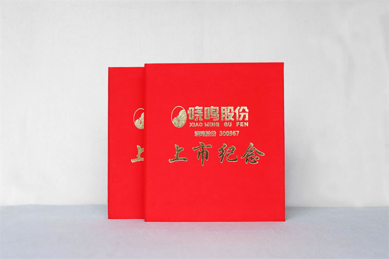 企业集团上市照片相册集设计定制-公司上市纪念册制作