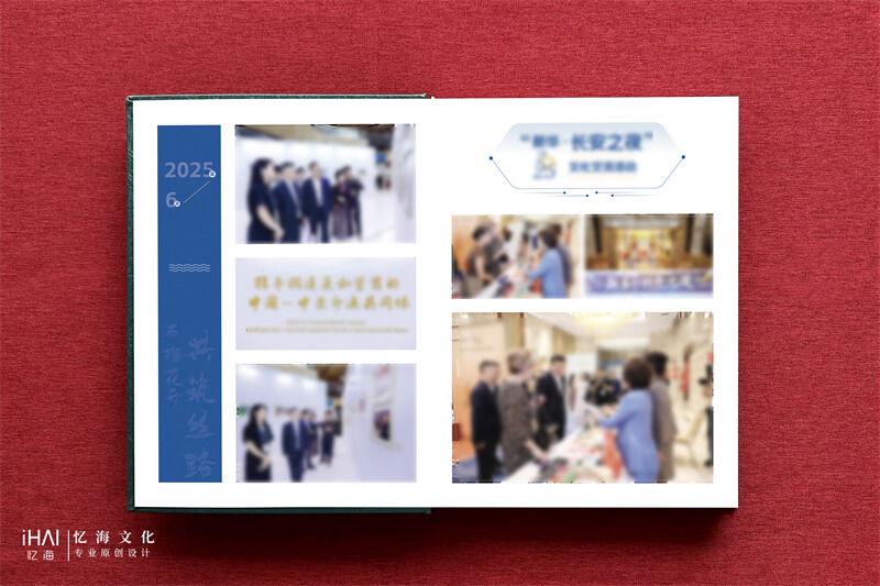 简约排版女领导工作相册-忆海文化