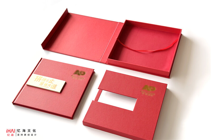高端定制礼盒款企业文化形象相册定制-忆海文化
