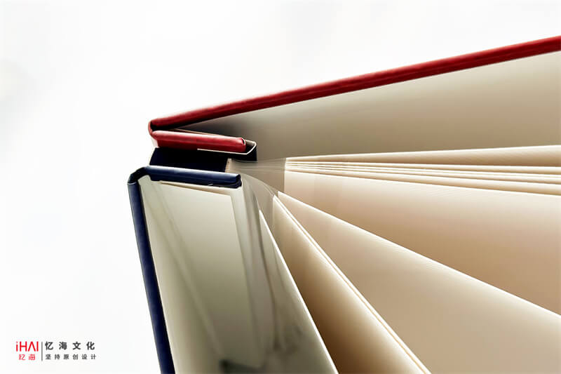 自粘相册书脊展示-忆海文化