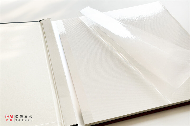 自粘相册静电覆膜纸张-忆海文化