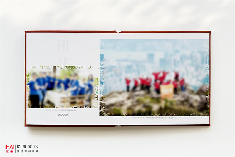 大图设计领导工作纪实相册定制-忆海文化