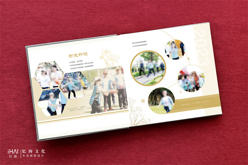女领导工作纪实相册制作-忆海文化