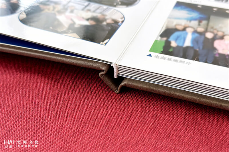 蝴蝶对裱精装干部培训相册制作-忆海文化