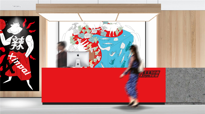 火锅店vi设计-麻辣香锅涮烫餐饮品牌设计全套手册包含哪些项目内容