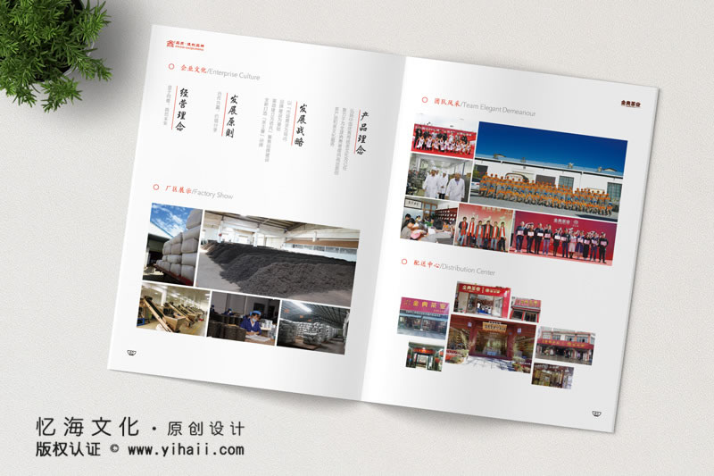 昆明忆海文化-茶叶公司宣传画册制作-普洱茶叶产品画册设计